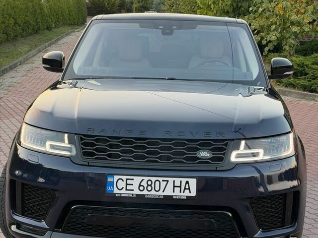 Синій Ленд Ровер Range Rover Sport, об'ємом двигуна 3 л та пробігом 84 тис. км за 48000 $, фото 1 на Automoto.ua