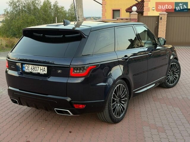 Синій Ленд Ровер Range Rover Sport, об'ємом двигуна 3 л та пробігом 84 тис. км за 48000 $, фото 7 на Automoto.ua