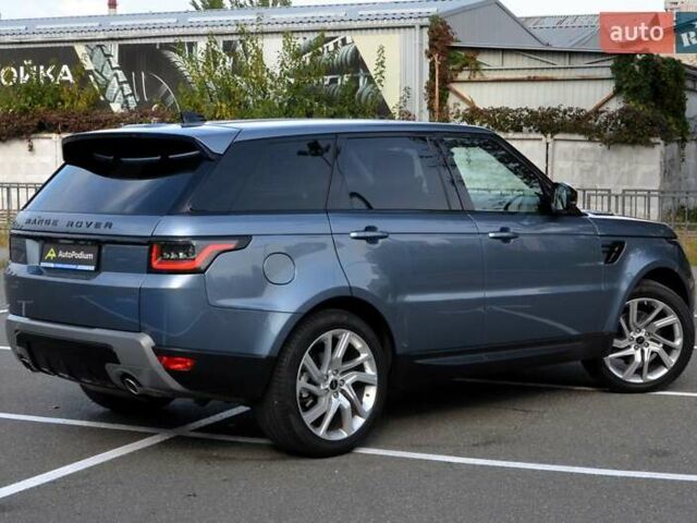 Синій Ленд Ровер Range Rover Sport, об'ємом двигуна 2 л та пробігом 138 тис. км за 37500 $, фото 11 на Automoto.ua