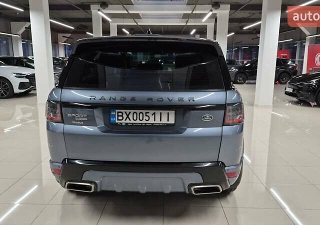 Синій Ленд Ровер Range Rover Sport, об'ємом двигуна 2.99 л та пробігом 171 тис. км за 43500 $, фото 6 на Automoto.ua