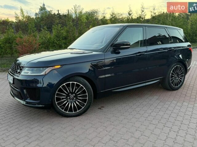 Синій Ленд Ровер Range Rover Sport, об'ємом двигуна 3 л та пробігом 84 тис. км за 48000 $, фото 3 на Automoto.ua