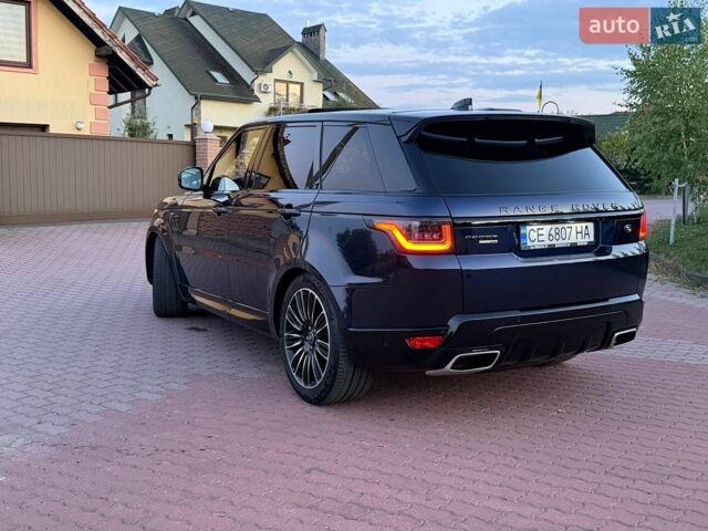 Синій Ленд Ровер Range Rover Sport, об'ємом двигуна 3 л та пробігом 84 тис. км за 48000 $, фото 6 на Automoto.ua