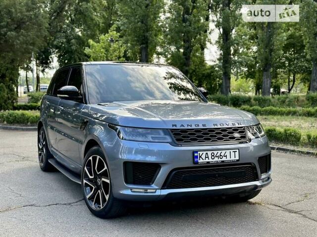 Синій Ленд Ровер Range Rover Sport, об'ємом двигуна 3 л та пробігом 110 тис. км за 72300 $, фото 10 на Automoto.ua