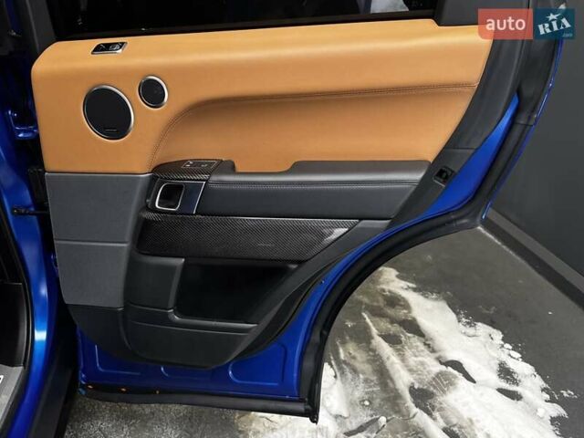 Синій Ленд Ровер Range Rover Sport, об'ємом двигуна 5 л та пробігом 82 тис. км за 97500 $, фото 53 на Automoto.ua