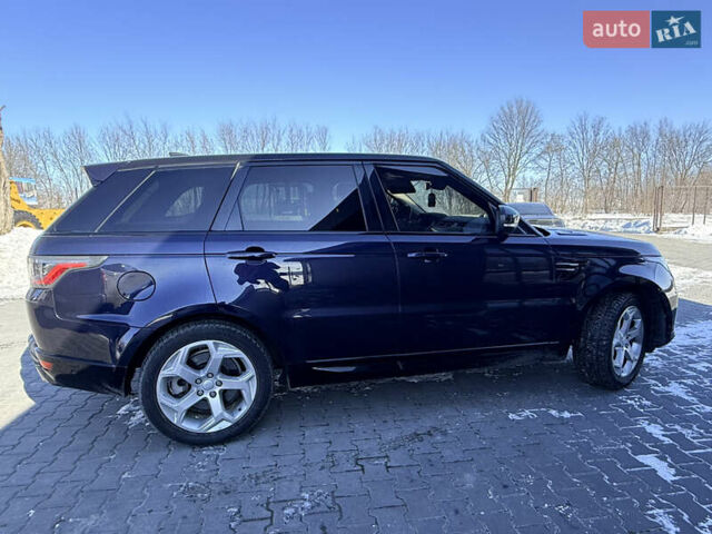 Синій Ленд Ровер Range Rover Sport, об'ємом двигуна 3 л та пробігом 205 тис. км за 33500 $, фото 4 на Automoto.ua