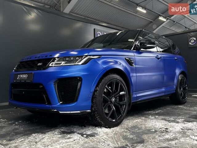Синій Ленд Ровер Range Rover Sport, об'ємом двигуна 5 л та пробігом 82 тис. км за 97500 $, фото 4 на Automoto.ua