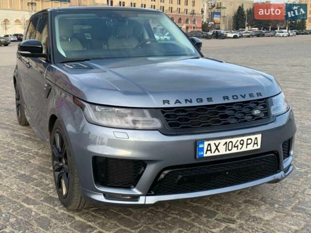 Синій Ленд Ровер Range Rover Sport, об'ємом двигуна 2 л та пробігом 67 тис. км за 48000 $, фото 2 на Automoto.ua