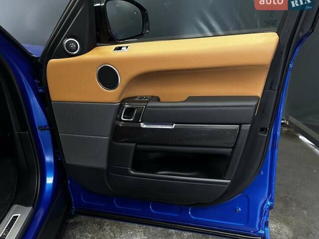 Синій Ленд Ровер Range Rover Sport, об'ємом двигуна 5 л та пробігом 82 тис. км за 97500 $, фото 51 на Automoto.ua