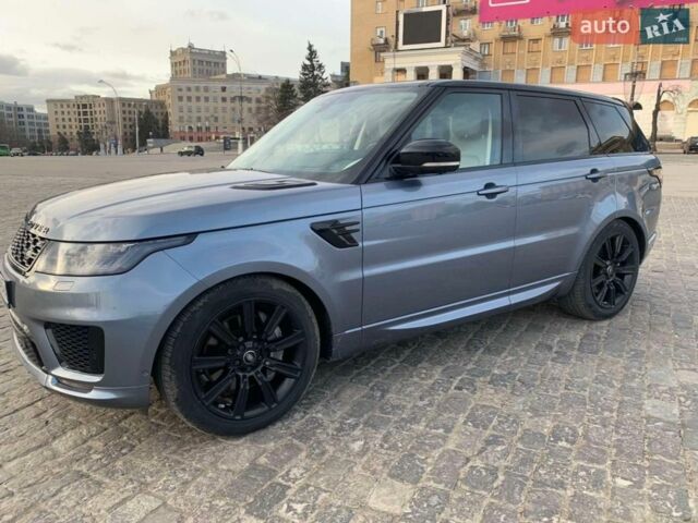 Синій Ленд Ровер Range Rover Sport, об'ємом двигуна 2 л та пробігом 67 тис. км за 48000 $, фото 3 на Automoto.ua