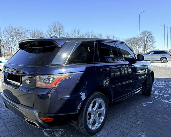 Синій Ленд Ровер Range Rover Sport, об'ємом двигуна 3 л та пробігом 205 тис. км за 33500 $, фото 5 на Automoto.ua
