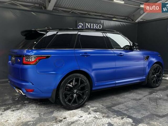 Синій Ленд Ровер Range Rover Sport, об'ємом двигуна 5 л та пробігом 82 тис. км за 97500 $, фото 16 на Automoto.ua