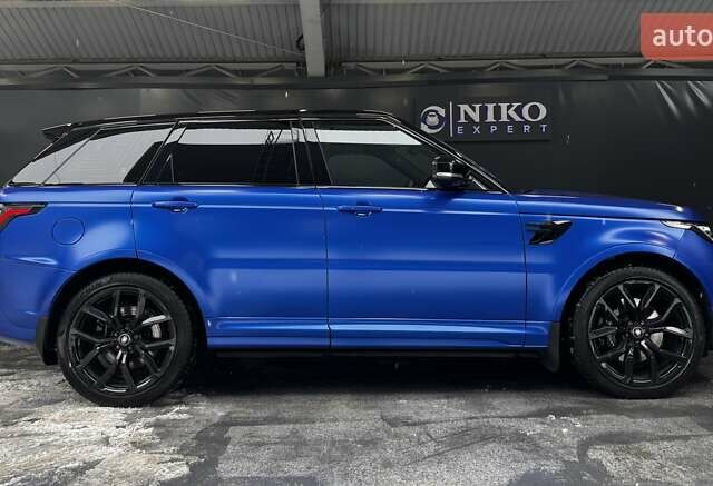 Синій Ленд Ровер Range Rover Sport, об'ємом двигуна 5 л та пробігом 82 тис. км за 97500 $, фото 18 на Automoto.ua