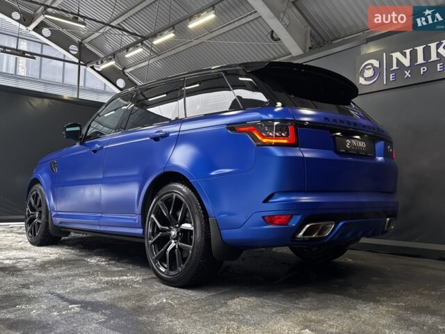 Синій Ленд Ровер Range Rover Sport, об'ємом двигуна 5 л та пробігом 82 тис. км за 92900 $, фото 9 на Automoto.ua