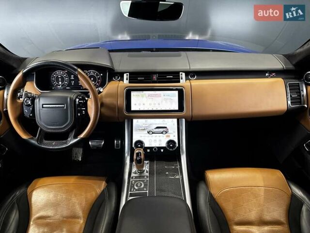 Синій Ленд Ровер Range Rover Sport, об'ємом двигуна 5 л та пробігом 82 тис. км за 97500 $, фото 29 на Automoto.ua