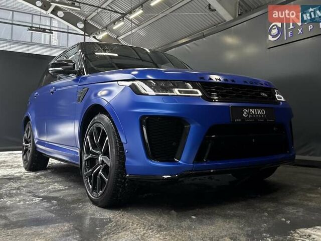 Синій Ленд Ровер Range Rover Sport, об'ємом двигуна 5 л та пробігом 82 тис. км за 97500 $, фото 24 на Automoto.ua