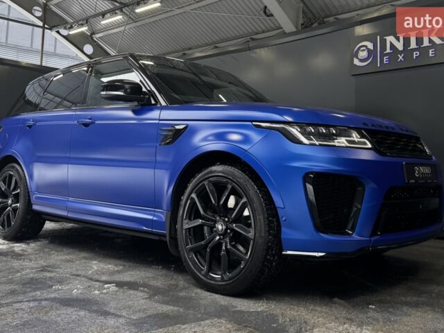 Синій Ленд Ровер Range Rover Sport, об'ємом двигуна 5 л та пробігом 82 тис. км за 92900 $, фото 20 на Automoto.ua