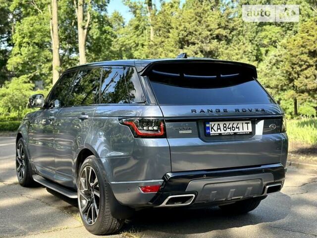 Синій Ленд Ровер Range Rover Sport, об'ємом двигуна 3 л та пробігом 110 тис. км за 72300 $, фото 24 на Automoto.ua