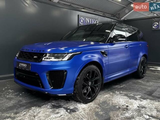 Синій Ленд Ровер Range Rover Sport, об'ємом двигуна 5 л та пробігом 82 тис. км за 97500 $, фото 3 на Automoto.ua