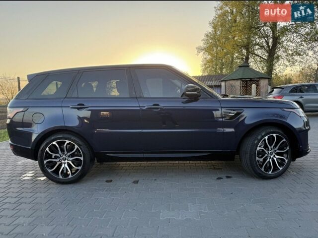 Синій Ленд Ровер Range Rover Sport, об'ємом двигуна 3 л та пробігом 205 тис. км за 30500 $, фото 49 на Automoto.ua