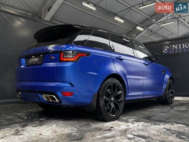 Синій Ленд Ровер Range Rover Sport, об'ємом двигуна 5 л та пробігом 82 тис. км за 92900 $, фото 15 на Automoto.ua