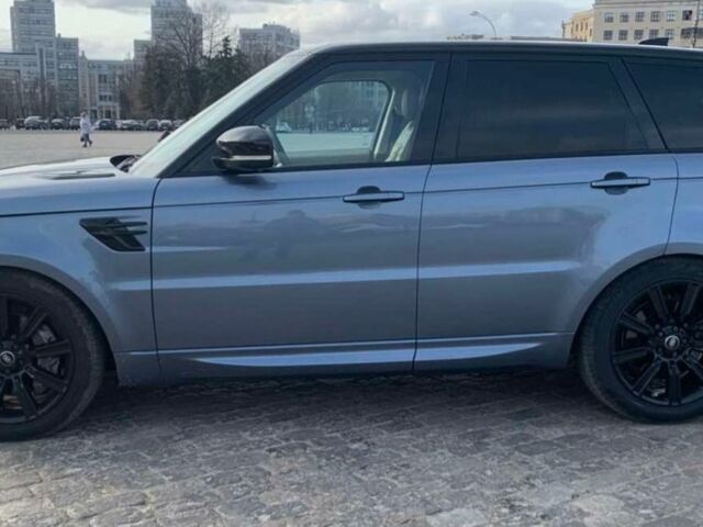 Синій Ленд Ровер Range Rover Sport, об'ємом двигуна 2 л та пробігом 67 тис. км за 48000 $, фото 4 на Automoto.ua