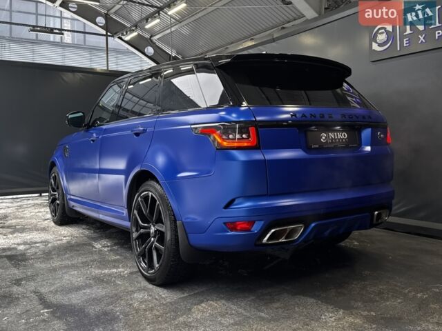 Синій Ленд Ровер Range Rover Sport, об'ємом двигуна 5 л та пробігом 82 тис. км за 92900 $, фото 10 на Automoto.ua