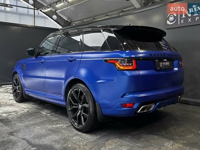 Синій Ленд Ровер Range Rover Sport, об'ємом двигуна 5 л та пробігом 82 тис. км за 97500 $, фото 8 на Automoto.ua