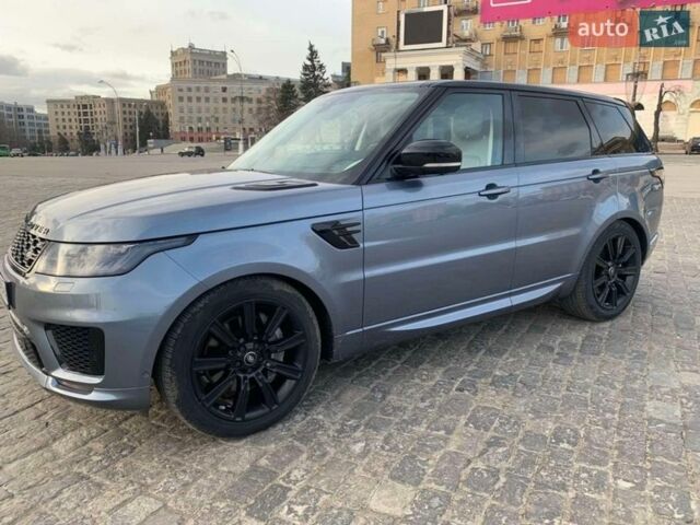 Синій Ленд Ровер Range Rover Sport, об'ємом двигуна 2 л та пробігом 63 тис. км за 65000 $, фото 3 на Automoto.ua