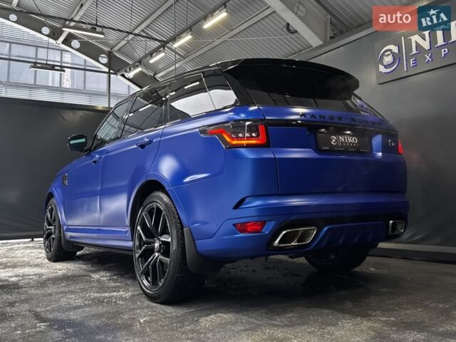 Синій Ленд Ровер Range Rover Sport, об'ємом двигуна 5 л та пробігом 82 тис. км за 92900 $, фото 11 на Automoto.ua