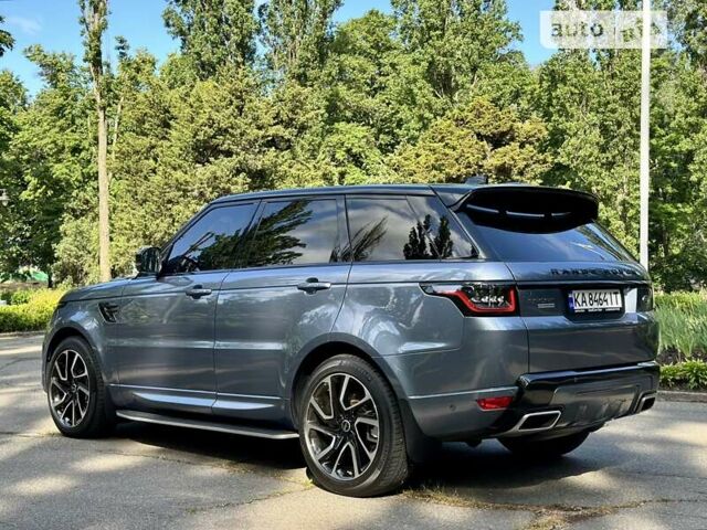 Синій Ленд Ровер Range Rover Sport, об'ємом двигуна 3 л та пробігом 110 тис. км за 72300 $, фото 28 на Automoto.ua