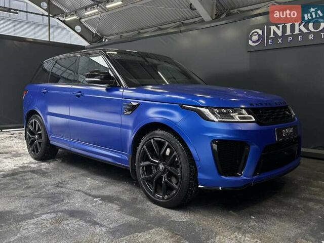 Синій Ленд Ровер Range Rover Sport, об'ємом двигуна 5 л та пробігом 82 тис. км за 97500 $, фото 19 на Automoto.ua