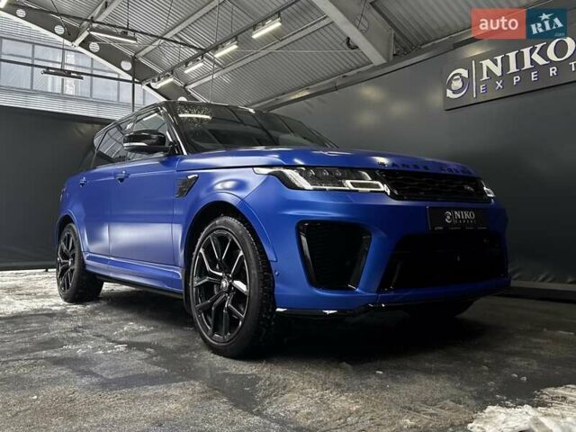 Синій Ленд Ровер Range Rover Sport, об'ємом двигуна 5 л та пробігом 82 тис. км за 97500 $, фото 22 на Automoto.ua