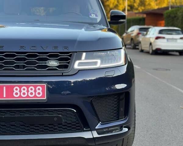 Синий Ленд Ровер Рендж Ровер Спорт, объемом двигателя 3 л и пробегом 77 тыс. км за 49500 $, фото 26 на Automoto.ua