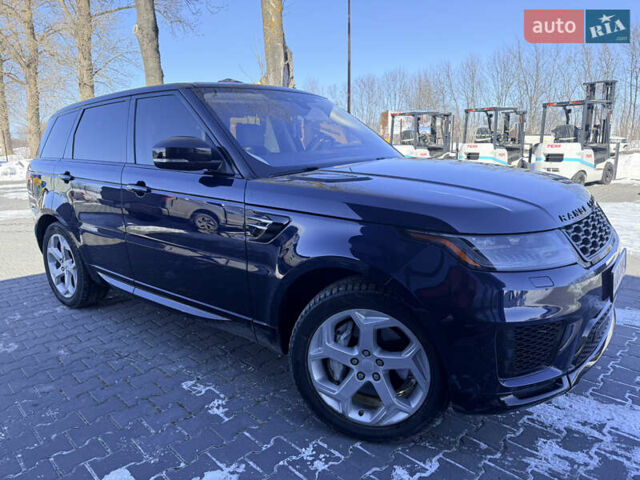 Синій Ленд Ровер Range Rover Sport, об'ємом двигуна 3 л та пробігом 205 тис. км за 33500 $, фото 1 на Automoto.ua