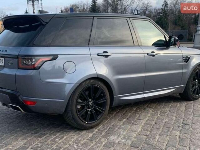 Синій Ленд Ровер Range Rover Sport, об'ємом двигуна 2 л та пробігом 63 тис. км за 65000 $, фото 5 на Automoto.ua