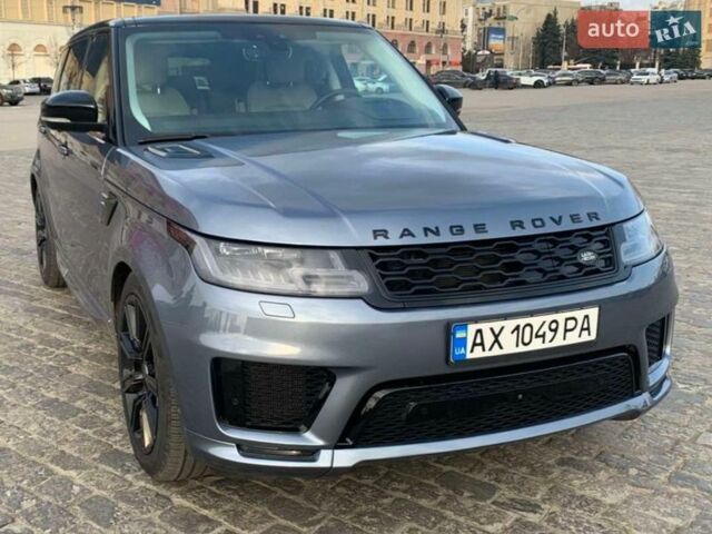 Синій Ленд Ровер Range Rover Sport, об'ємом двигуна 2 л та пробігом 63 тис. км за 65000 $, фото 2 на Automoto.ua