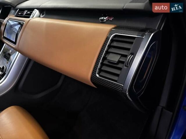 Синій Ленд Ровер Range Rover Sport, об'ємом двигуна 5 л та пробігом 82 тис. км за 97500 $, фото 49 на Automoto.ua