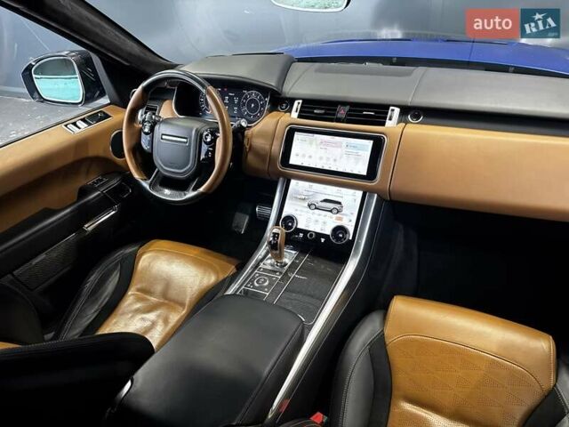 Синій Ленд Ровер Range Rover Sport, об'ємом двигуна 5 л та пробігом 82 тис. км за 97500 $, фото 31 на Automoto.ua