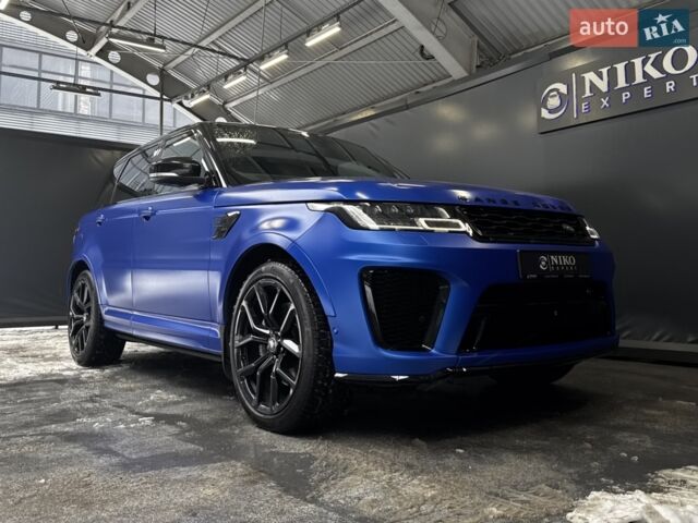 Синій Ленд Ровер Range Rover Sport, об'ємом двигуна 5 л та пробігом 82 тис. км за 92900 $, фото 22 на Automoto.ua