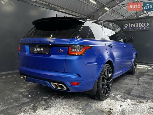 Синій Ленд Ровер Range Rover Sport, об'ємом двигуна 5 л та пробігом 82 тис. км за 97500 $, фото 13 на Automoto.ua