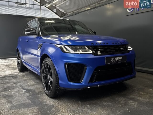Синій Ленд Ровер Range Rover Sport, об'ємом двигуна 5 л та пробігом 82 тис. км за 92900 $, фото 23 на Automoto.ua