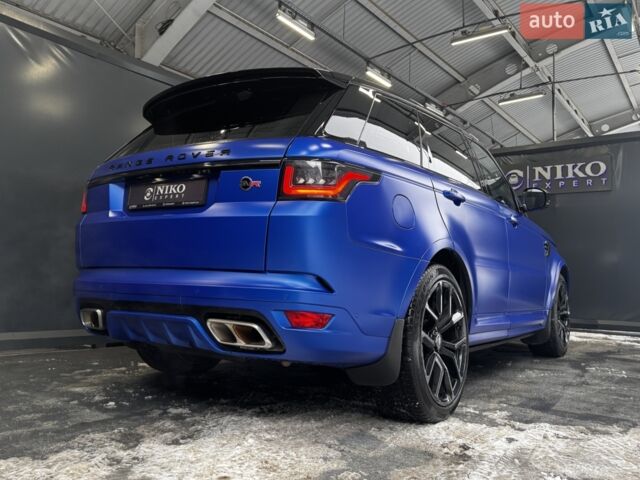 Синій Ленд Ровер Range Rover Sport, об'ємом двигуна 5 л та пробігом 82 тис. км за 92900 $, фото 12 на Automoto.ua