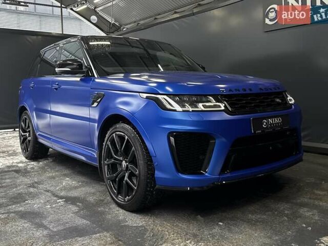 Синій Ленд Ровер Range Rover Sport, об'ємом двигуна 5 л та пробігом 82 тис. км за 97500 $, фото 21 на Automoto.ua