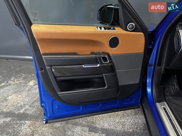 Синій Ленд Ровер Range Rover Sport, об'ємом двигуна 5 л та пробігом 82 тис. км за 92900 $, фото 50 на Automoto.ua