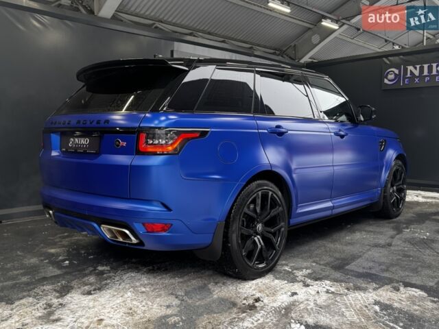 Синій Ленд Ровер Range Rover Sport, об'ємом двигуна 5 л та пробігом 82 тис. км за 92900 $, фото 14 на Automoto.ua