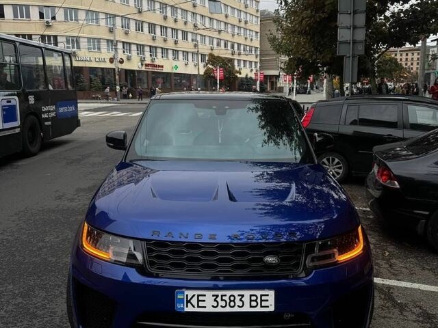 Синій Ленд Ровер Range Rover Sport, об'ємом двигуна 5 л та пробігом 64 тис. км за 75000 $, фото 8 на Automoto.ua