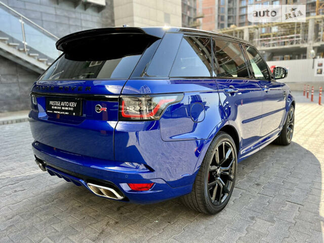 Синій Ленд Ровер Range Rover Sport, об'ємом двигуна 5 л та пробігом 28 тис. км за 115000 $, фото 13 на Automoto.ua