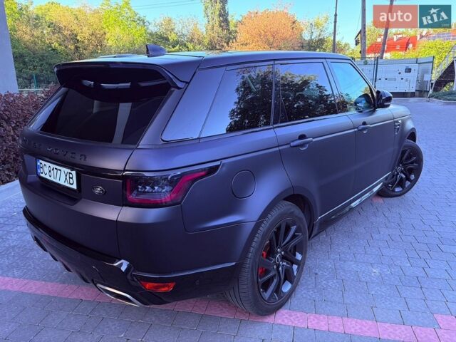 Синій Ленд Ровер Range Rover Sport, об'ємом двигуна 3 л та пробігом 138 тис. км за 45000 $, фото 10 на Automoto.ua