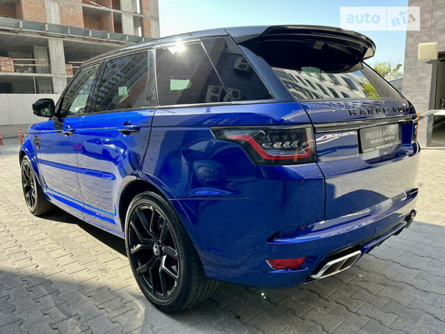 Синій Ленд Ровер Range Rover Sport, об'ємом двигуна 5 л та пробігом 28 тис. км за 115000 $, фото 15 на Automoto.ua
