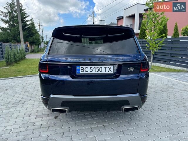 Синій Ленд Ровер Range Rover Sport, об'ємом двигуна 3 л та пробігом 86 тис. км за 45000 $, фото 6 на Automoto.ua